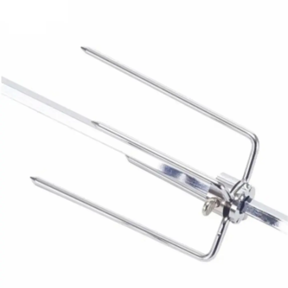 Portable BBQ Rotisserie Forks Stainless Steel Spit BBQ Forks Charcoal Chicken Grill Roast Meat BBQ Fork Tool
Portable BBQ Rotisserie Forks Stainless Steel Spit BBQ Forks Charcoal Chicken Grill Roast Meat BBQ Fork Tool