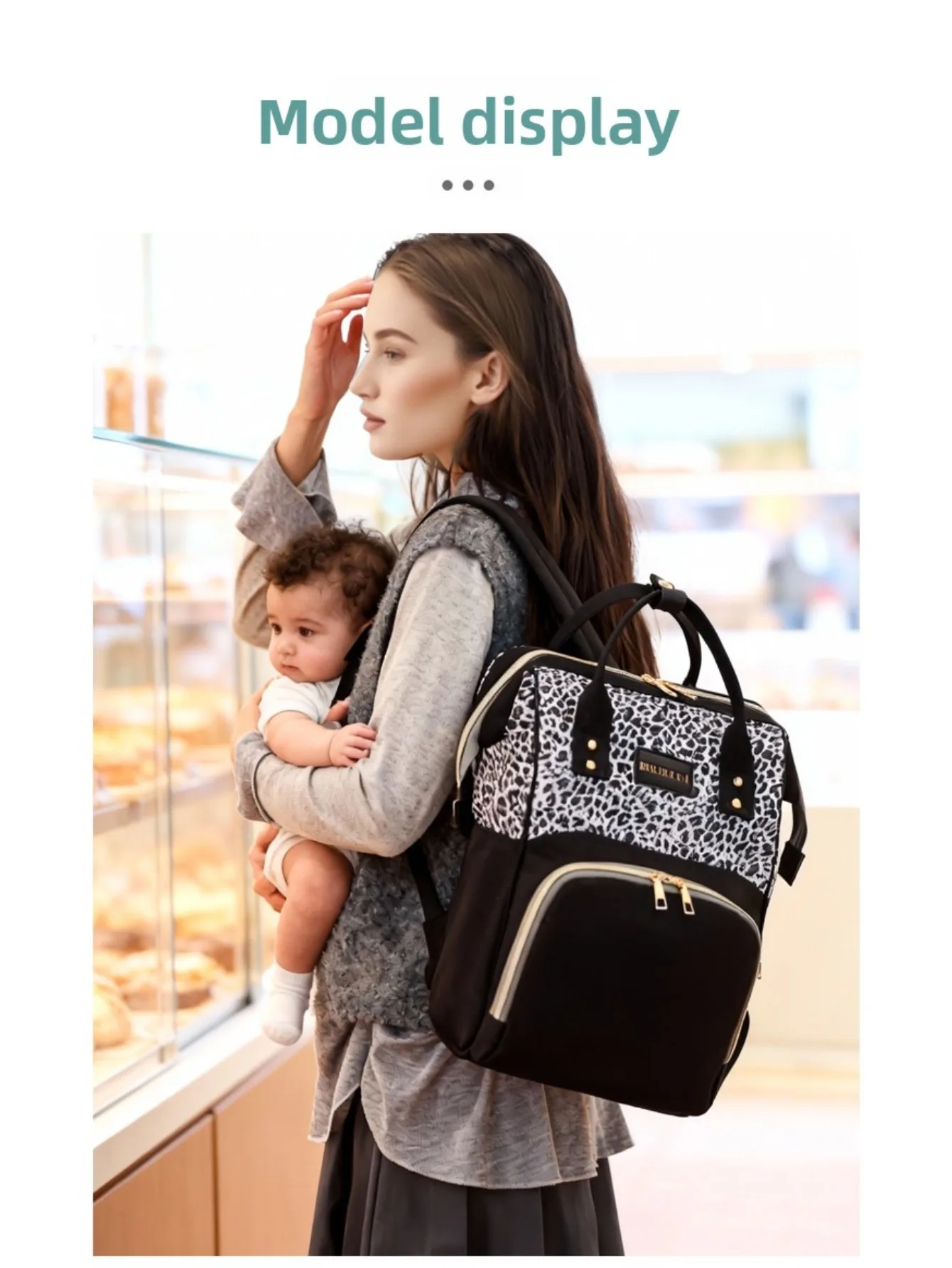 Convertible Canvas Diaper Bag Large Capacity Mommy Backpack Tote with Milk Storage Pockets for Travel Moms
Convertible Canvas Diaper Bag Large Capacity Mommy Backpack Tote with Milk Storage Pockets for Travel Moms