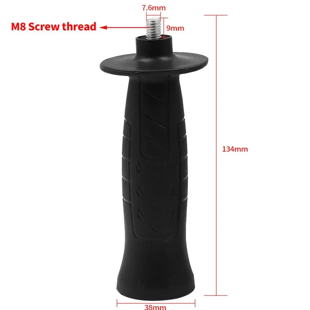 Power Tools Angle Grinder Handle M8-134mm Plastic Handle 8mm/10mm Black Comfortable Grip Convenient To Install
Power Tools Angle Grinder Handle M8-134mm Plastic Handle 8mm/10mm Black Comfortable Grip Convenient To Install