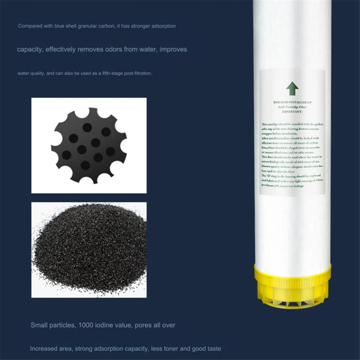 10Inch Filter Elements Filtration System Purify Replacement Part Universal for Water Purifier for Household BlueHUG
10Inch Filter Elements Filtration System Purify Replacement Part Universal for Water Purifier for Household BlueHUG