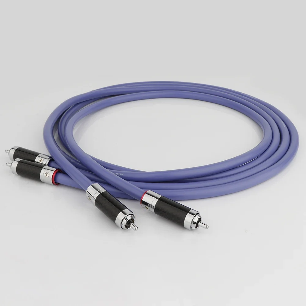 Pair FA-αs22 OCC Copper HIFI Two Lotus Audio RCA Cable Amplifier CD Tube Player RCA To RCA Male Signal Cable
Pair FA-αs22 OCC Copper HIFI Two Lotus Audio RCA Cable Amplifier CD Tube Player RCA To RCA Male Signal Cable