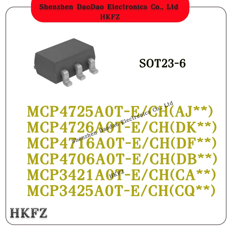 MCP4725A0T-E/CH MCP4726A0T MCP4716A0T MCP4706A0T MCP3421A0T MCP3425A0T-E CH SOT23-6 ic chip
MCP4725A0T-E/CH MCP4726A0T MCP4716A0T MCP4706A0T MCP3421A0T MCP3425A0T-E CH SOT23-6 ic chip