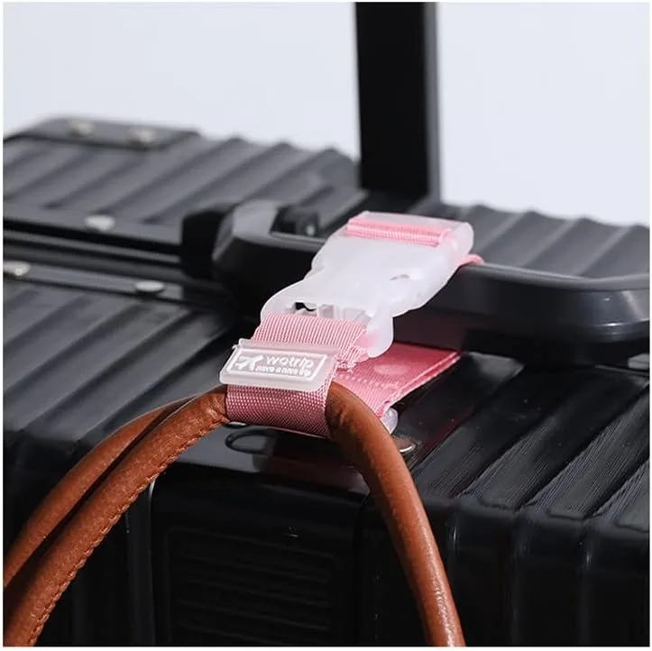 6Pcs Luggage Straps - Elastic Nylon Travel Bag Fasteners, Adjustable 25-35cm Length, Heavy-Duty Suitcase Securing Straps for Luggage, Backpacks, Travel Accessories (Black&Pink)
6Pcs Luggage Straps - Elastic Nylon Travel Bag Fasteners, Adjustable 25-35cm Length, Heavy-Duty Suitcase Securing Straps for Luggage, Backpacks, Travel Accessories (Black&Pink)