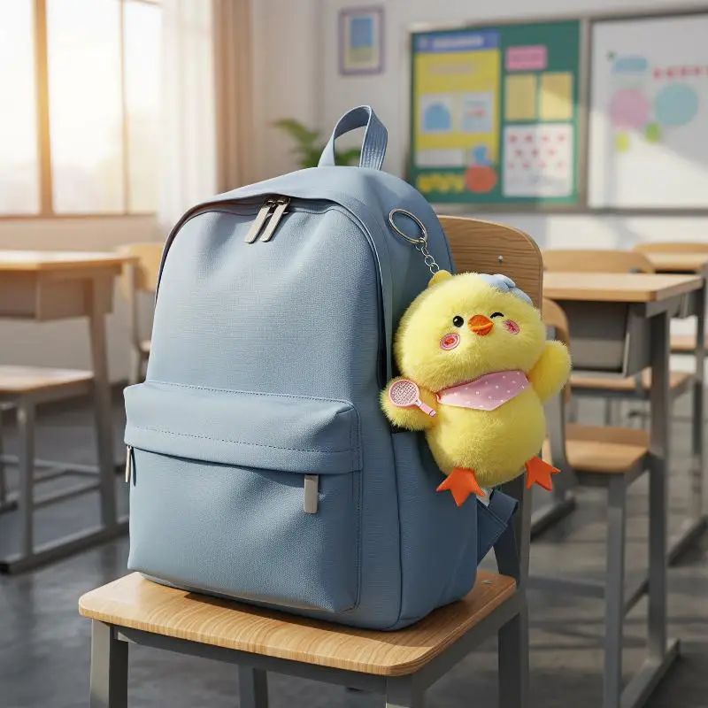 Kawaii Fluffy Yellow Duck Plush Keychain Mini Animal Doll Key Ring Bag Pendant Holiday Gift for Family and Friends
Kawaii Fluffy Yellow Duck Plush Keychain Mini Animal Doll Key Ring Bag Pendant Holiday Gift for Family and Friends