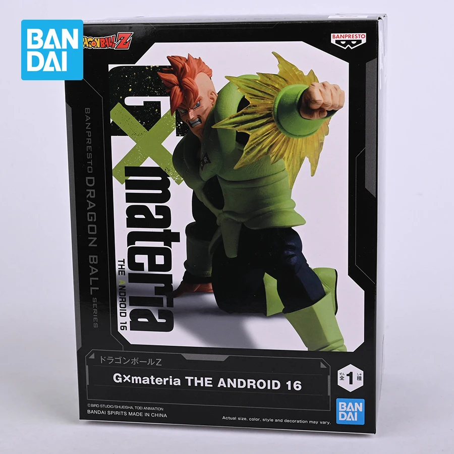 Bandai Banpresto Dragon Ball Z G×materia The Android 16 PVC Anime Action Figures Collectible Model Toys Figurine
Bandai Banpresto Dragon Ball Z G×materia The Android 16 PVC Anime Action Figures Collectible Model Toys Figurine