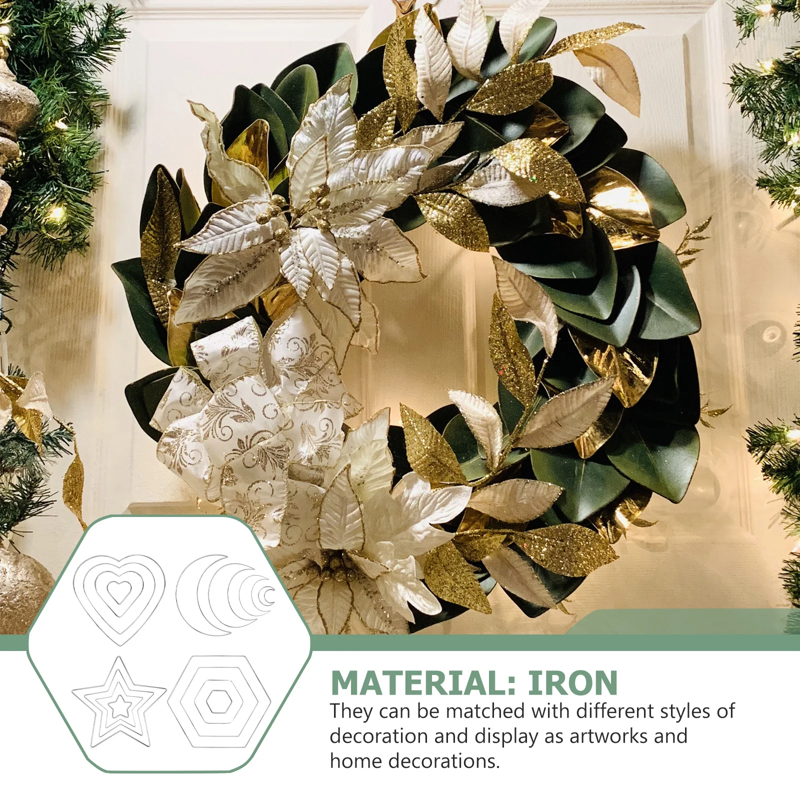 16Pcs Iron Rings for DIY Dream Catcher Crafts Metal Wreath Wall Hanging Decorative Accessories Iron Rings
16Pcs Iron Rings for DIY Dream Catcher Crafts Metal Wreath Wall Hanging Decorative Accessories Iron Rings