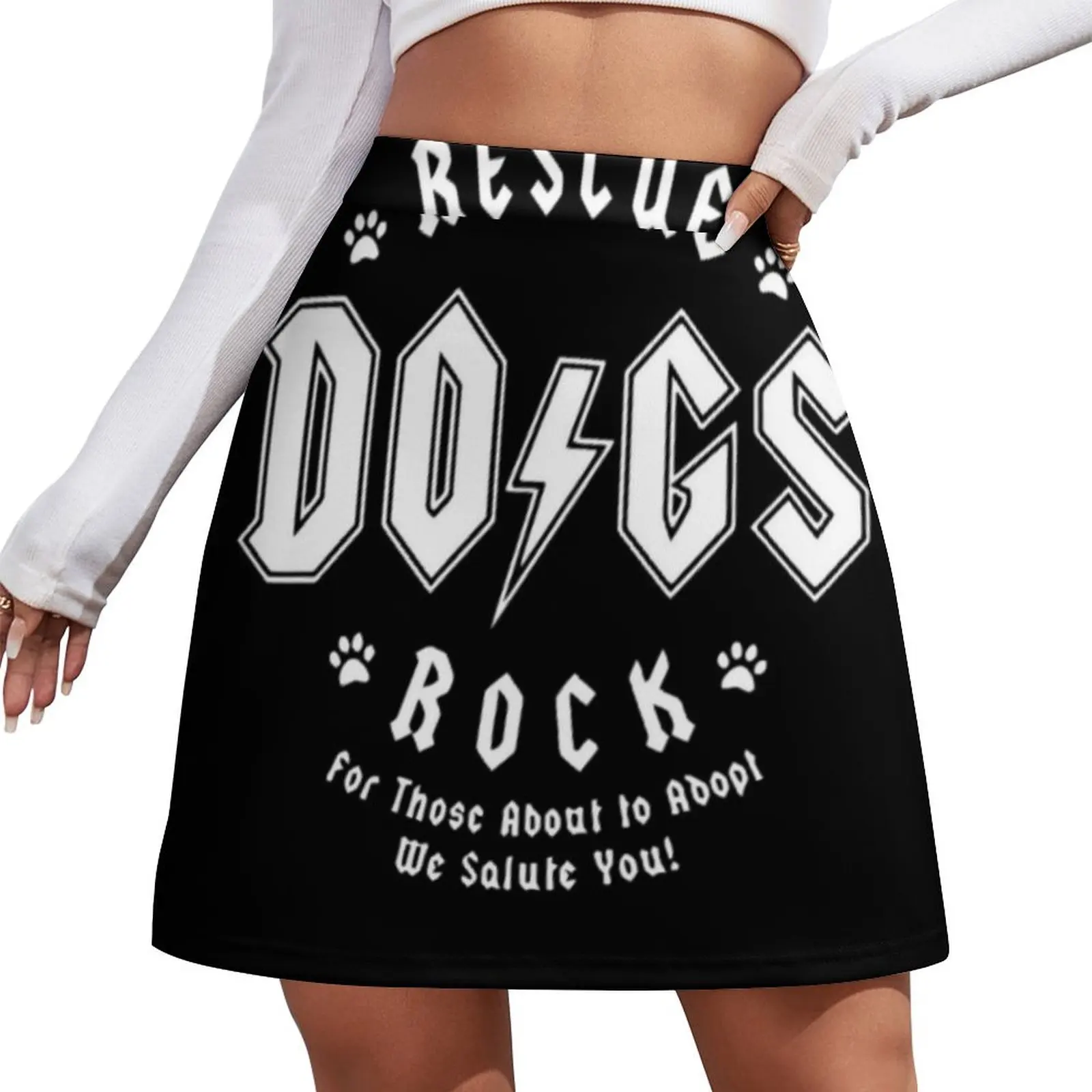 Спасательная собака-Rock Essential мини юбка женская летняя юбка женская одежда
Спасательная собака-Rock Essential мини юбка женская летняя юбка женская одежда