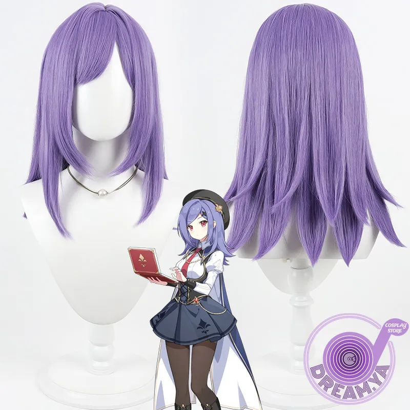Iris Cosplay Wig Stella Sora Purple Heat Resistant Synthetic Hair Halloween Party Role Play Carnival + Free Wig Cap
Iris Cosplay Wig Stella Sora Purple Heat Resistant Synthetic Hair Halloween Party Role Play Carnival + Free Wig Cap