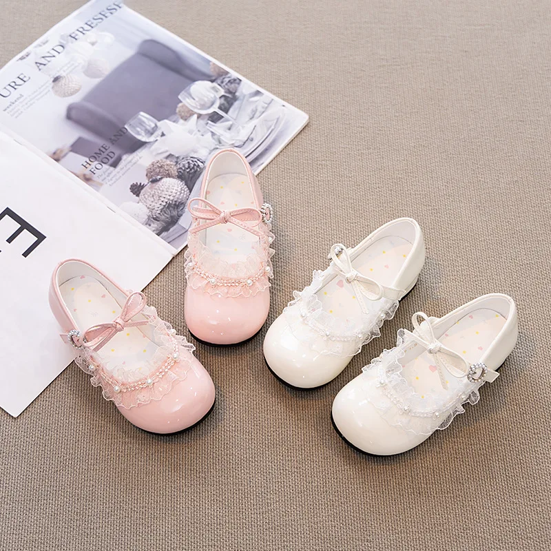 Fashion Kids Bow Leather Shoe Simple Girl Princess Shoe Anti Slip Child Low Heel Casual Shoes Versatile Girl Performance Shoe
Fashion Kids Bow Leather Shoe Simple Girl Princess Shoe Anti Slip Child Low Heel Casual Shoes Versatile Girl Performance Shoe