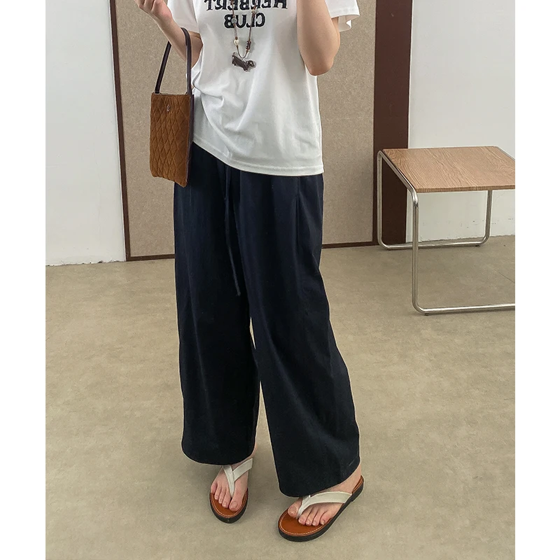 Повседневные широкие брюки Phil Dan с тонким эластичным низом и изогнутым кроем, удобные, свободного кроя, летние, модные
Повседневные широкие брюки Phil Dan с тонким эластичным низом и изогнутым кроем, удобные, свободного кроя, летние, модные