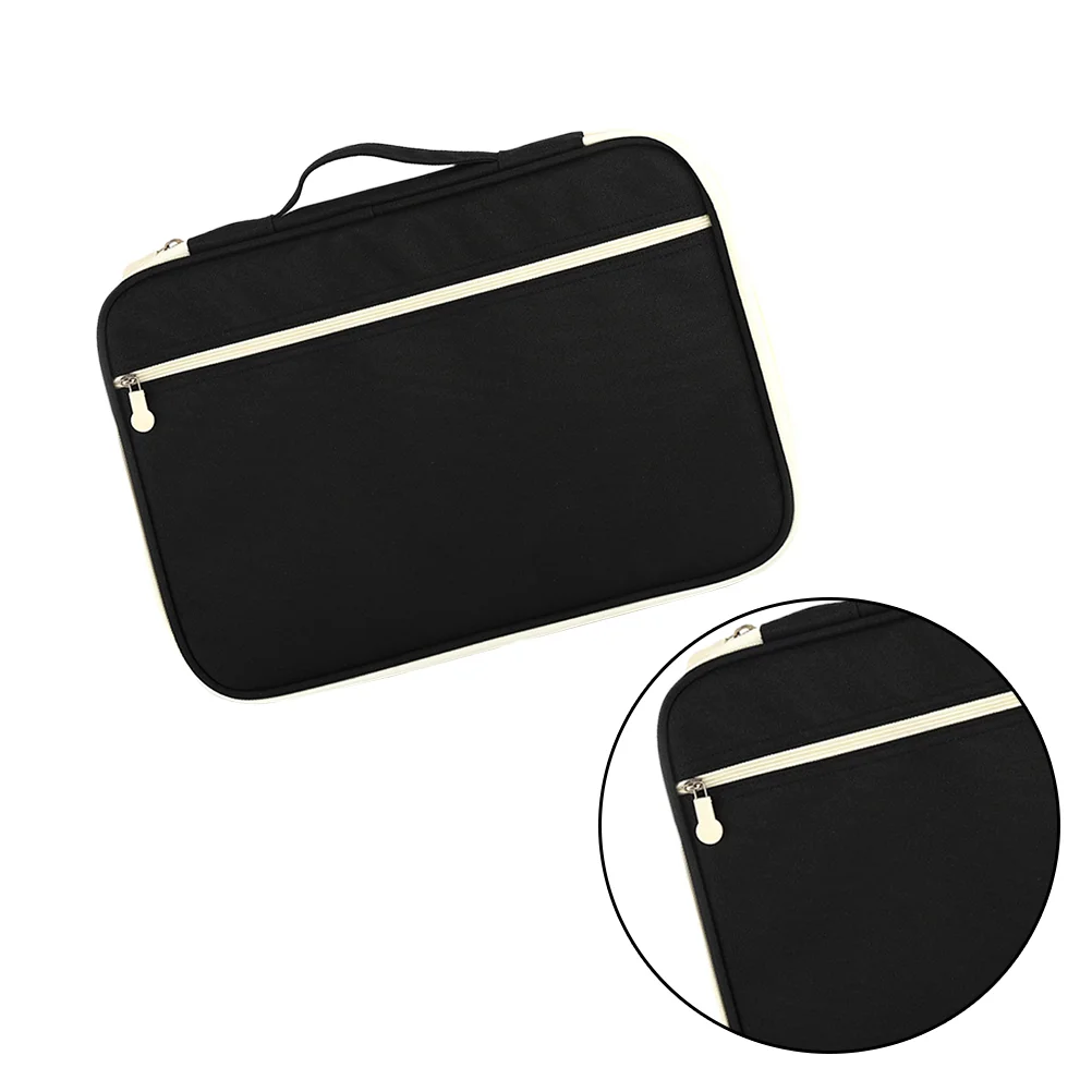 A4 Document Bag Portfolio ganizer Business File Holder Waterproof Briefcase Storage Case for Travel School Office Use
A4 Document Bag Portfolio ganizer Business File Holder Waterproof Briefcase Storage Case for Travel School Office Use
