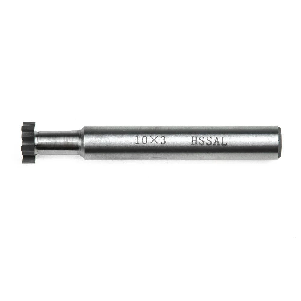 Drill T-Slot Head Cutter Tip Engraving Milling Diameter 10mm*3mm Tool 6 Flute Shank End Mill Practical Metal Working
Drill T-Slot Head Cutter Tip Engraving Milling Diameter 10mm*3mm Tool 6 Flute Shank End Mill Practical Metal Working