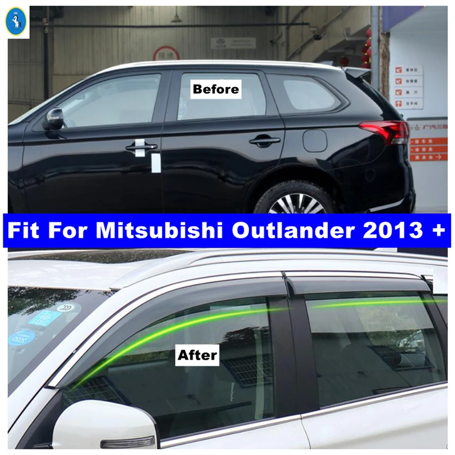 Side Window Vent Visor Sun Rain Deflector Guard Awning Shelter Adhesive Cover Accessories For Mitsubishi Outlander 2013 - 2021
Side Window Vent Visor Sun Rain Deflector Guard Awning Shelter Adhesive Cover Accessories For Mitsubishi Outlander 2013 - 2021