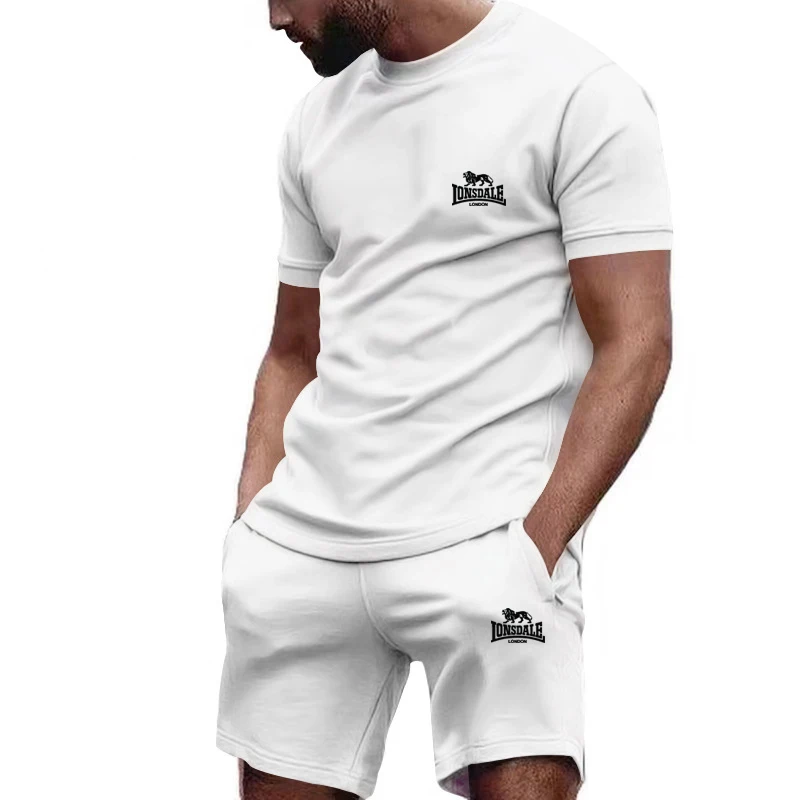 Super comfortable and high-quality men's summer breathable 2026 new set, short sleeved T-shirt+casual running shorts 2-piece set
Super comfortable and high-quality men's summer breathable 2026 new set, short sleeved T-shirt+casual running shorts 2-piece set