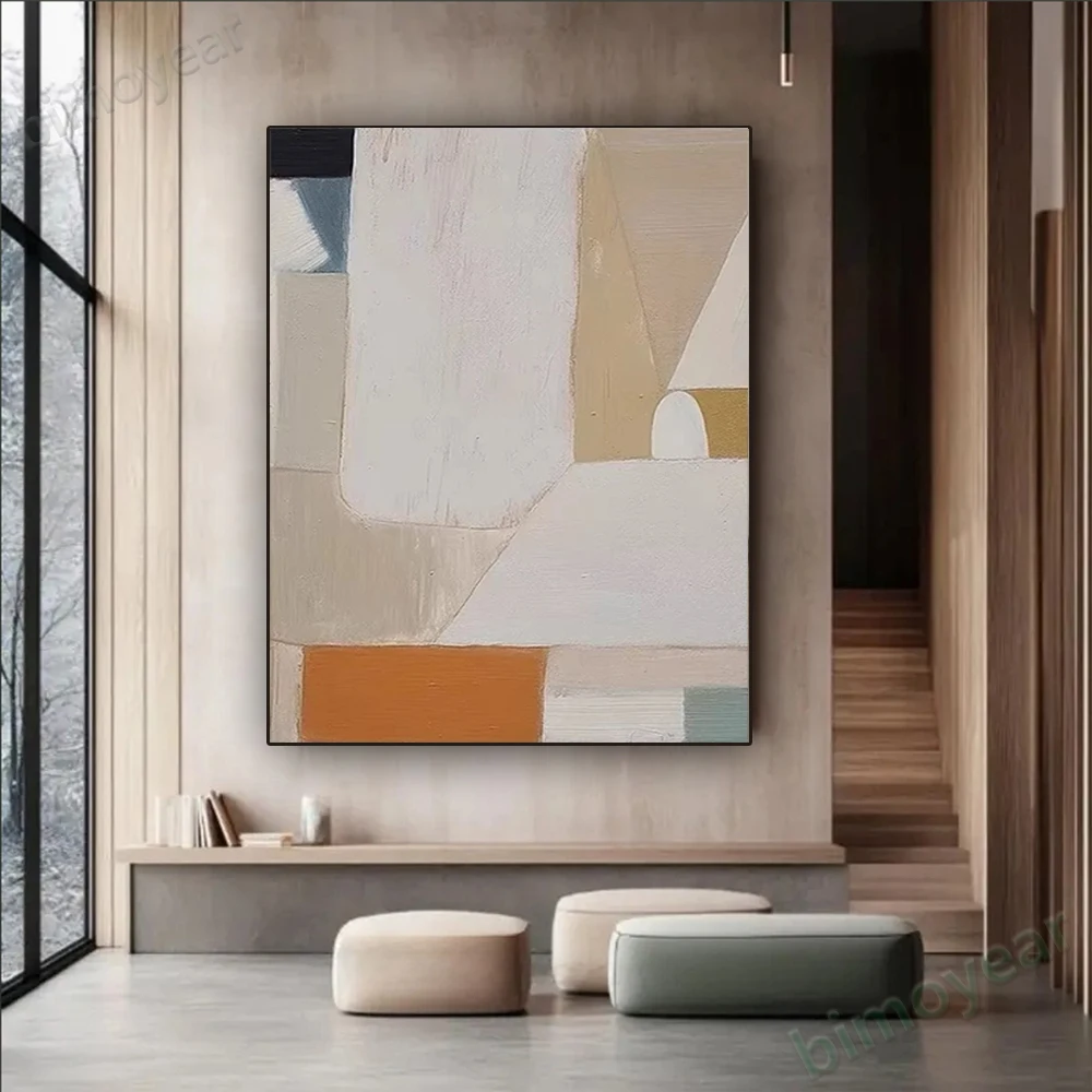 100% hand drawn block abstract oil painting original wall painting home living room decoration paint interior aesthetics
100% hand drawn block abstract oil painting original wall painting home living room decoration paint interior aesthetics
