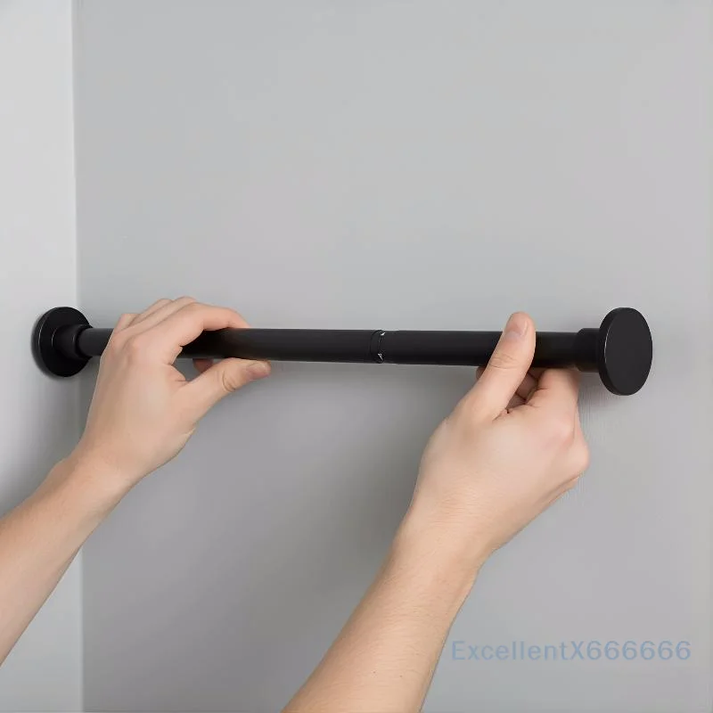 Telescopic Stainless Steel Curtain Rod 50-260cm Adjustable Anti Slip No Drill for Home Office Bedroom Drying Hanging
Telescopic Stainless Steel Curtain Rod 50-260cm Adjustable Anti Slip No Drill for Home Office Bedroom Drying Hanging