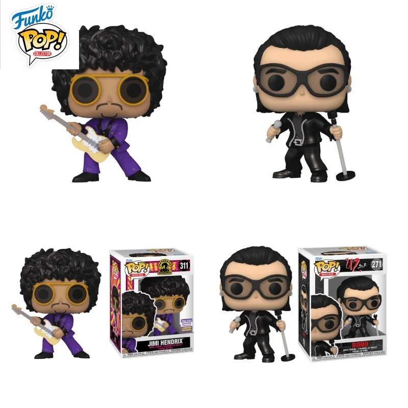 In Stock FUNKO POP Original Rock Star Jimi Hendrix U2 Band Bonowax Can Play Figure Model Collection Holiday Gifts
In Stock FUNKO POP Original Rock Star Jimi Hendrix U2 Band Bonowax Can Play Figure Model Collection Holiday Gifts