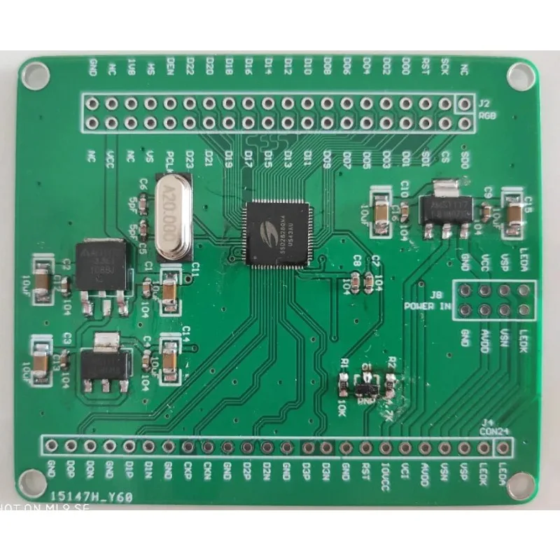 Плата RGB-MIPI SSD2828 для минимальной системы, тестовая плата для подсветки экрана MIPI LCD
Плата RGB-MIPI SSD2828 для минимальной системы, тестовая плата для подсветки экрана MIPI LCD