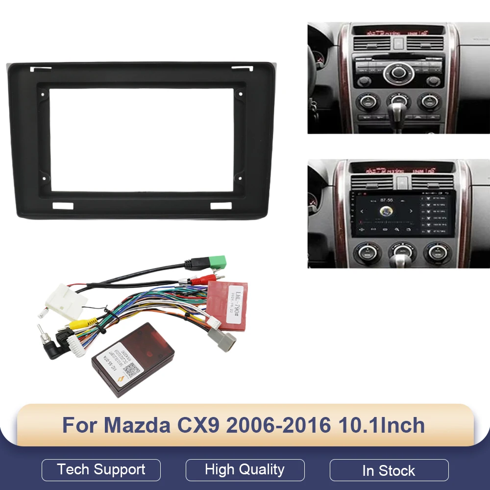 Universal 10-Inch Car Radio Frame for Mazda CX9 2006-2016 2 Din Head Unit Dash Panel Android Player MP5 DVD GPS
Universal 10-Inch Car Radio Frame for Mazda CX9 2006-2016 2 Din Head Unit Dash Panel Android Player MP5 DVD GPS