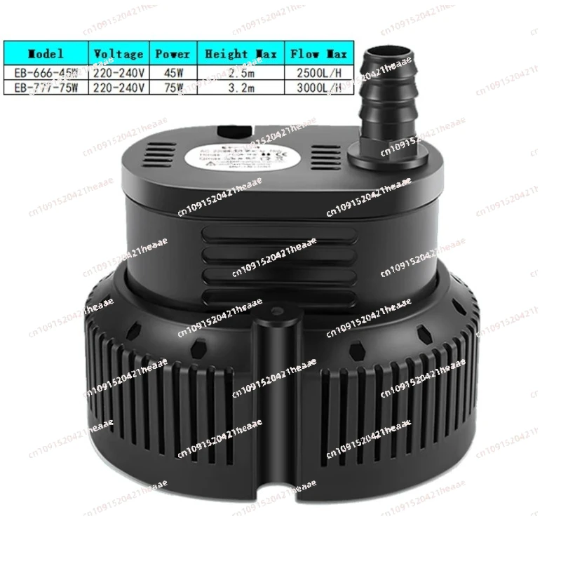 Suitable for 45W/submersible pump 220V universal fish tank or aquarium, air cooler
Suitable for 45W/submersible pump 220V universal fish tank or aquarium, air cooler