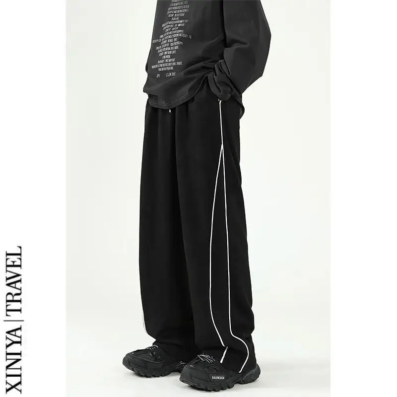 American Casual Men's Trousers Spring Autumn New Trend Straight Loose Versatile Wide Leg Sweatpants
American Casual Men's Trousers Spring Autumn New Trend Straight Loose Versatile Wide Leg Sweatpants
