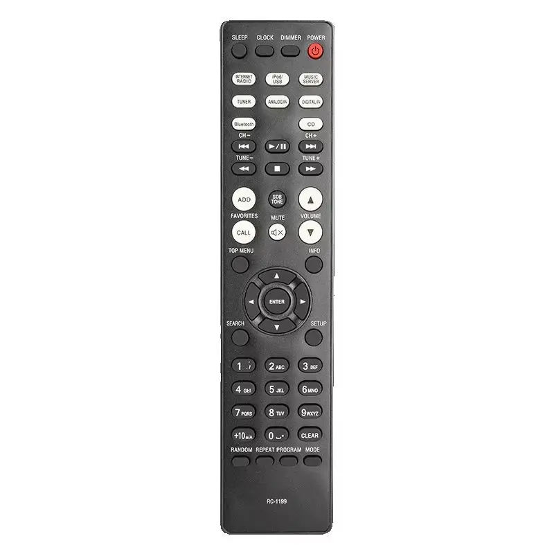 RC-1199 For Denon Remote Control Replacement, For Denon Network CD Receiver RCD-N9 RCDN9
RC-1199 For Denon Remote Control Replacement, For Denon Network CD Receiver RCD-N9 RCDN9