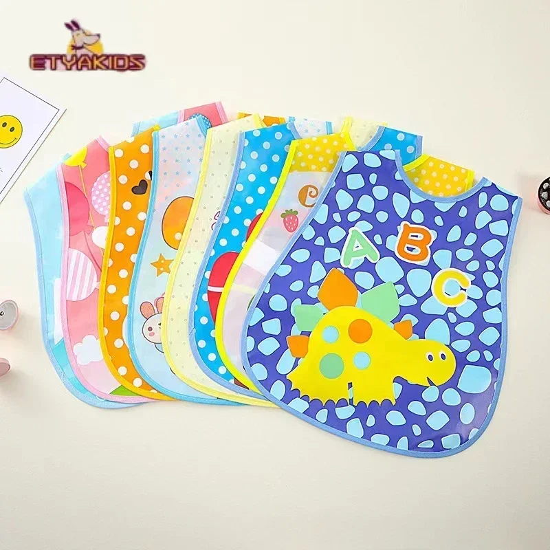 New Baby Waterproof Bib Cartoon EVA Saliva Towel Anti Dirty Apron Feeding Drool Towel for 1-3 Years Old Choldren
New Baby Waterproof Bib Cartoon EVA Saliva Towel Anti Dirty Apron Feeding Drool Towel for 1-3 Years Old Choldren