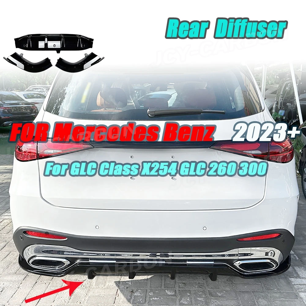 JCYECF For Mercedes Benz GLC Class X254 GLC260 300 2023+ Rear Bumper Diffuser Lip Bumper Extension Body Kit Accessories
JCYECF For Mercedes Benz GLC Class X254 GLC260 300 2023+ Rear Bumper Diffuser Lip Bumper Extension Body Kit Accessories