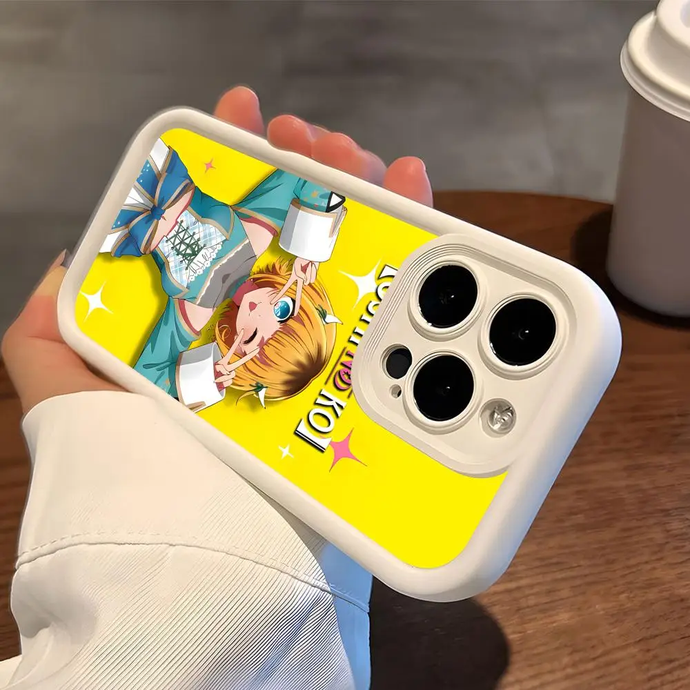 Anime Oshinoko AI Hoshino Phone Case for iPhone 17 16 15 14 13 12 11 Air Pro Max Plus White Soft TPU Shockproof Cover
Anime Oshinoko AI Hoshino Phone Case for iPhone 17 16 15 14 13 12 11 Air Pro Max Plus White Soft TPU Shockproof Cover