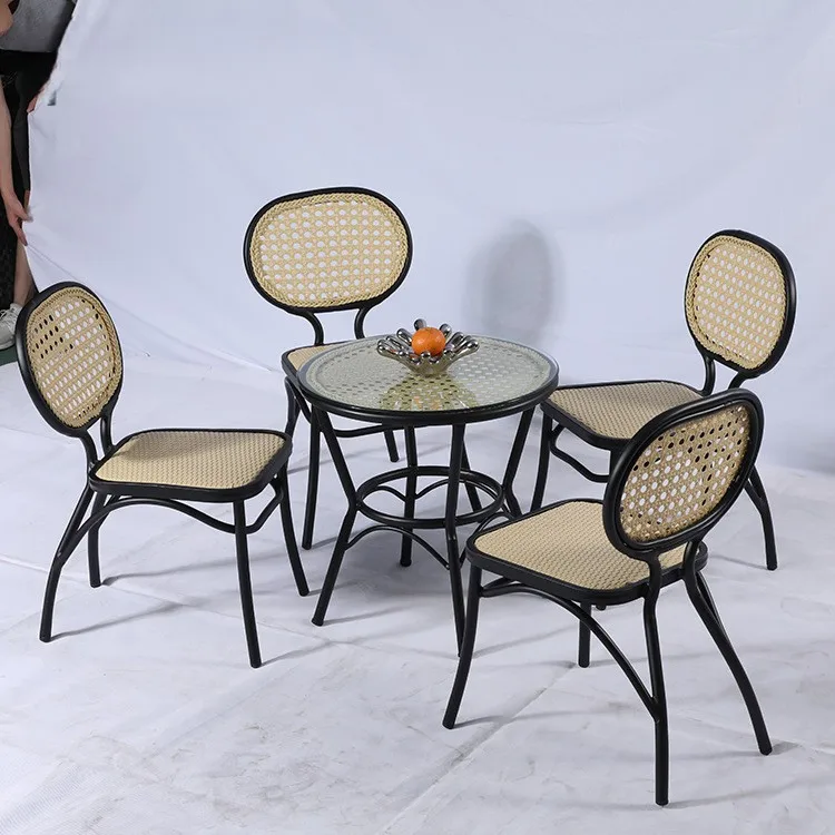 !@Chinese Design Traditional Outdoor Rattan Dining Chair 4 Seater Durable Leisure Furniture for Villa Balcony Hotel Coffee Shop
!@Chinese Design Traditional Outdoor Rattan Dining Chair 4 Seater Durable Leisure Furniture for Villa Balcony Hotel Coffee Shop