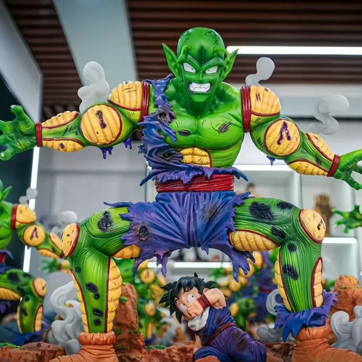 28 см Dragon Ball аниме фигурка Пикколо Сон Гохан фигурка ПВХ модель статуя кукла коллекция украшения игрушки подарки на день рождения
28 см Dragon Ball аниме фигурка Пикколо Сон Гохан фигурка ПВХ модель статуя кукла коллекция украшения игрушки подарки на день рождения