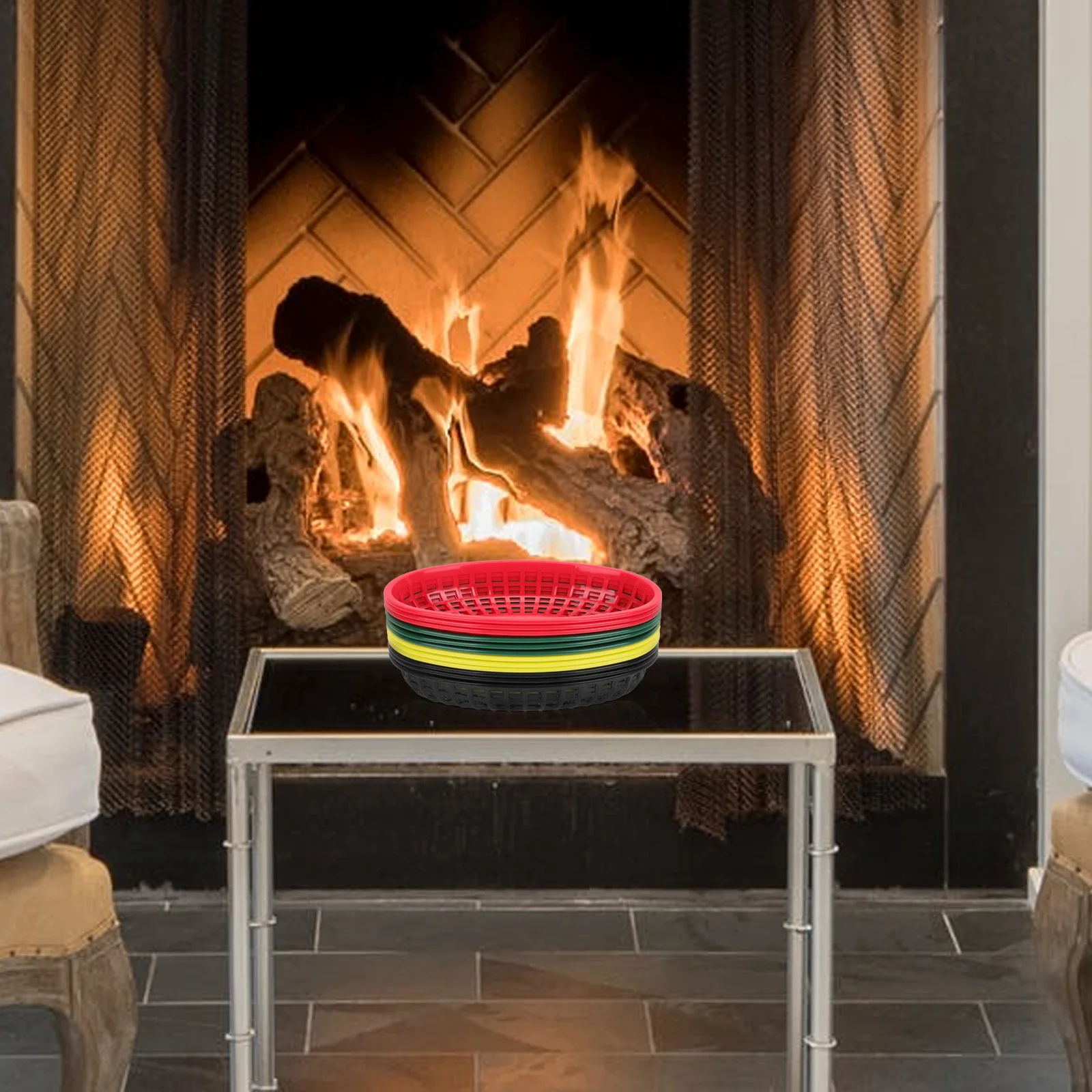 12pcs Fast Food Basket Boat Shape Snack Container Lightweight Storage Basket For Kitchen Home Office Restaurant Use
12pcs Fast Food Basket Boat Shape Snack Container Lightweight Storage Basket For Kitchen Home Office Restaurant Use