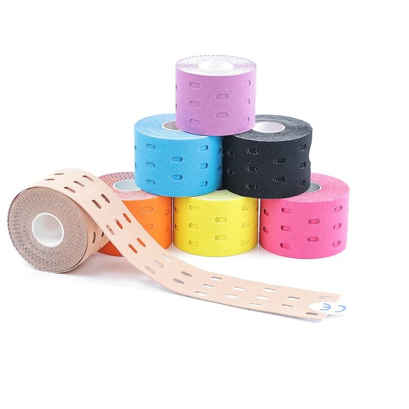 12 Rolls Kinesiology Tape Perforated Elastic Kinesiology Exercise Tape for Muscle Support Strain Pain Relief 5cm * 5m
12 Rolls Kinesiology Tape Perforated Elastic Kinesiology Exercise Tape for Muscle Support Strain Pain Relief 5cm * 5m