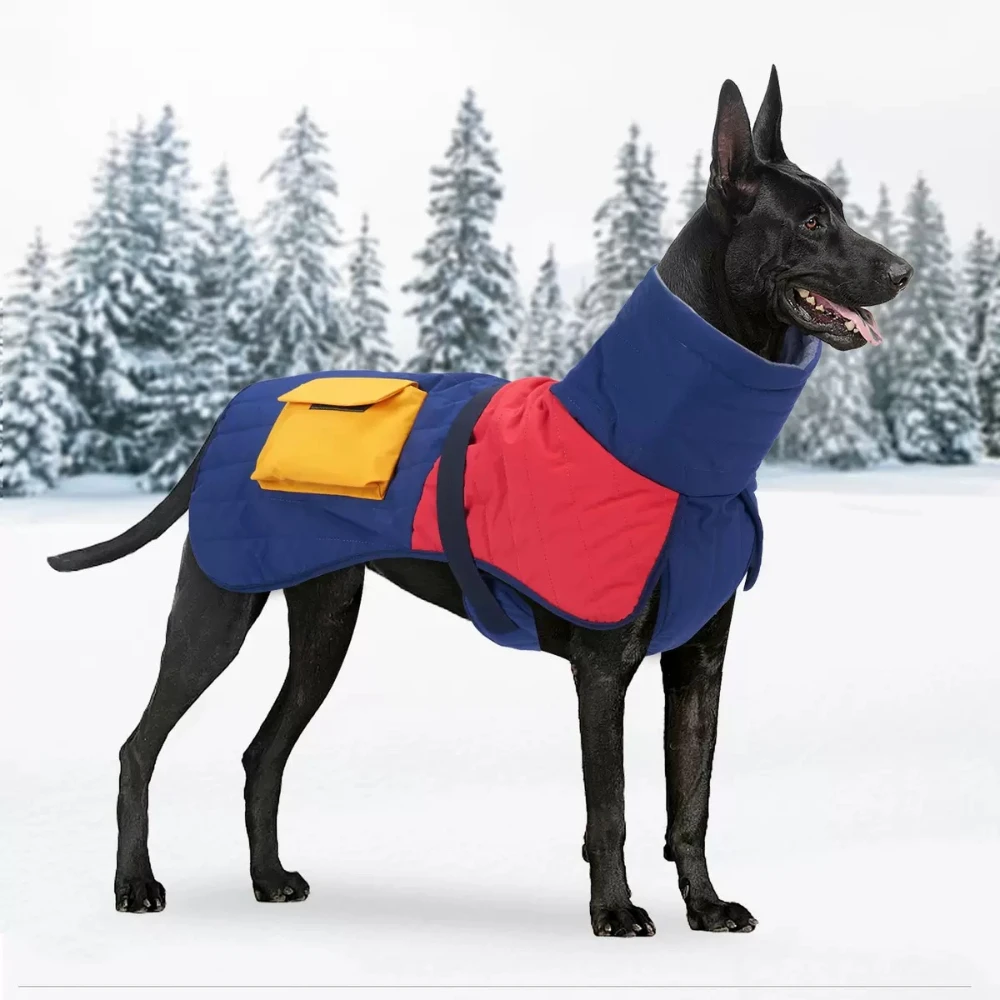 Winter Dog Cotton Coat Labrador Clothes Winter Cold ResistantLarge Dog Thickened Pet Warm Jacket Thicker Cotton Coat Waterproof
Winter Dog Cotton Coat Labrador Clothes Winter Cold ResistantLarge Dog Thickened Pet Warm Jacket Thicker Cotton Coat Waterproof