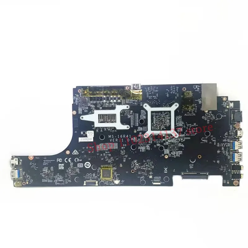 Материнская плата для ноутбука MSI MS-16R41 VER: 1,0 W/SRF6X I5-9300H N18P-G61-MP2-A1 GTX1650, 100% полное тестирование, работает хорошо
Материнская плата для ноутбука MSI MS-16R41 VER: 1,0 W/SRF6X I5-9300H N18P-G61-MP2-A1 GTX1650, 100% полное тестирование, работает хорошо