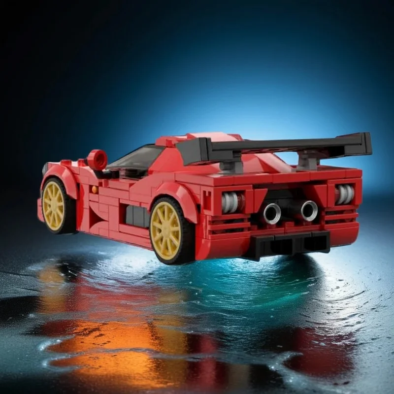 NEW 302PCS MOC City Champions Super Car Ultima Gtr Model Technology DIY Assembly Building Blocks Display Birthday Gift Building
NEW 302PCS MOC City Champions Super Car Ultima Gtr Model Technology DIY Assembly Building Blocks Display Birthday Gift Building