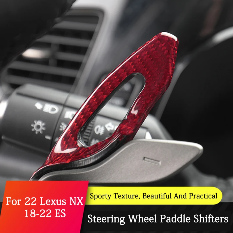 TAJIAN 2Pcs Car Steering Wheel Shift Paddles Shifter Extension Aluminum Alloy Blade For Lexus 18-22ES200 300H/22NX260 350 450H
TAJIAN 2Pcs Car Steering Wheel Shift Paddles Shifter Extension Aluminum Alloy Blade For Lexus 18-22ES200 300H/22NX260 350 450H