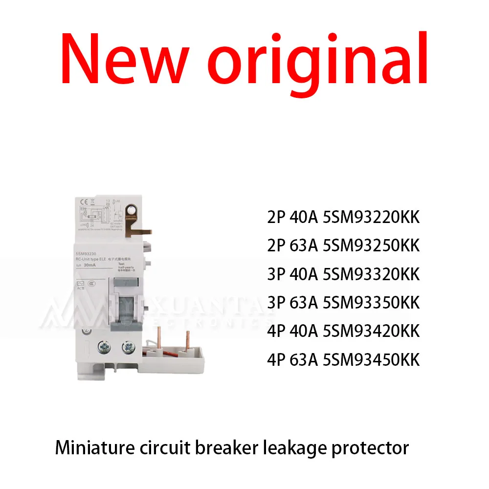 1Pcs/Lot New original 2P 40A 5SM93220KK 2P 63A 5SM93250KK 3P 40A 5SM93320KK 3P 63A 5SM93350KK 4P 40A 5SM93420KK 4P 63A
1Pcs/Lot New original 2P 40A 5SM93220KK 2P 63A 5SM93250KK 3P 40A 5SM93320KK 3P 63A 5SM93350KK 4P 40A 5SM93420KK 4P 63A