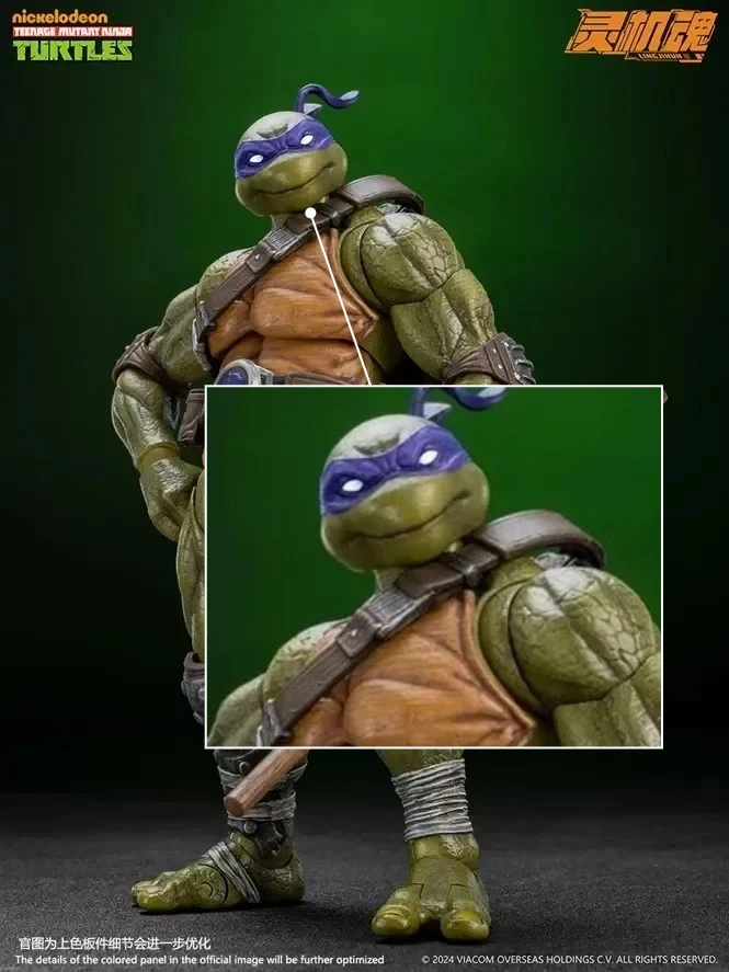 Original LingJiHun 1/12 Scale TMNT Michelangelo Donatello Leonardo Raphael In Stock Anime Action Collection Figures Model Toys
Original LingJiHun 1/12 Scale TMNT Michelangelo Donatello Leonardo Raphael In Stock Anime Action Collection Figures Model Toys