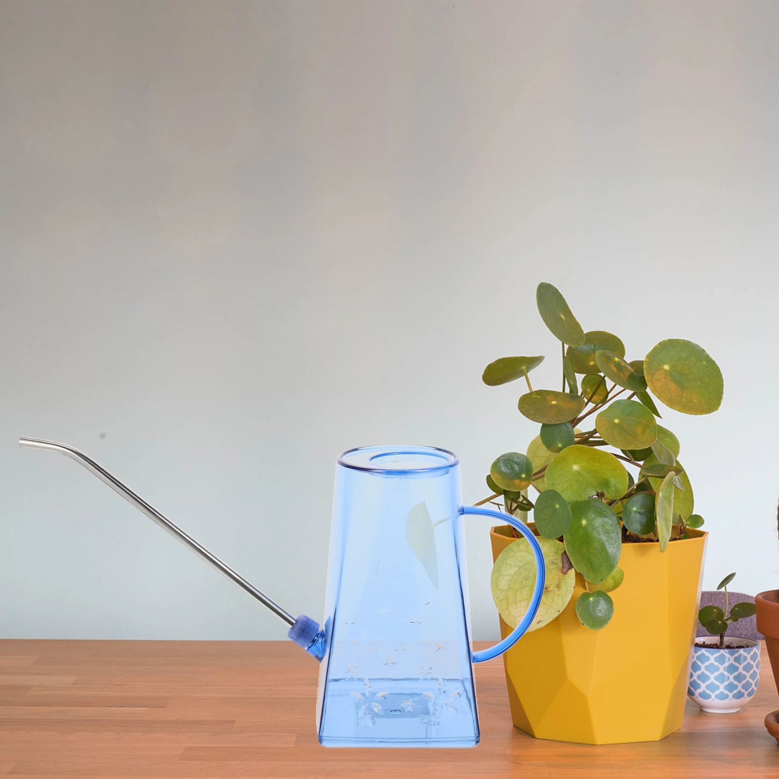 1pc Long Mouth Watering Can Stainless Steel Spout Transparent Kettle for Plants Gardening Small Succulents
1pc Long Mouth Watering Can Stainless Steel Spout Transparent Kettle for Plants Gardening Small Succulents