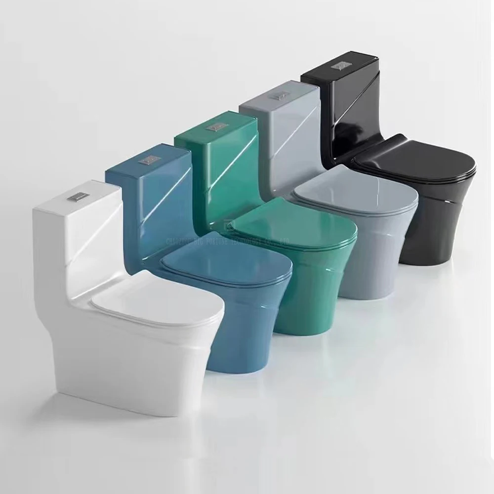 China Sanitary Ware Color Toilet Bowl Modern Wc Bathroom Toilets Ceramic Dual Flush Siphon Luxury One Piece Toilet
China Sanitary Ware Color Toilet Bowl Modern Wc Bathroom Toilets Ceramic Dual Flush Siphon Luxury One Piece Toilet