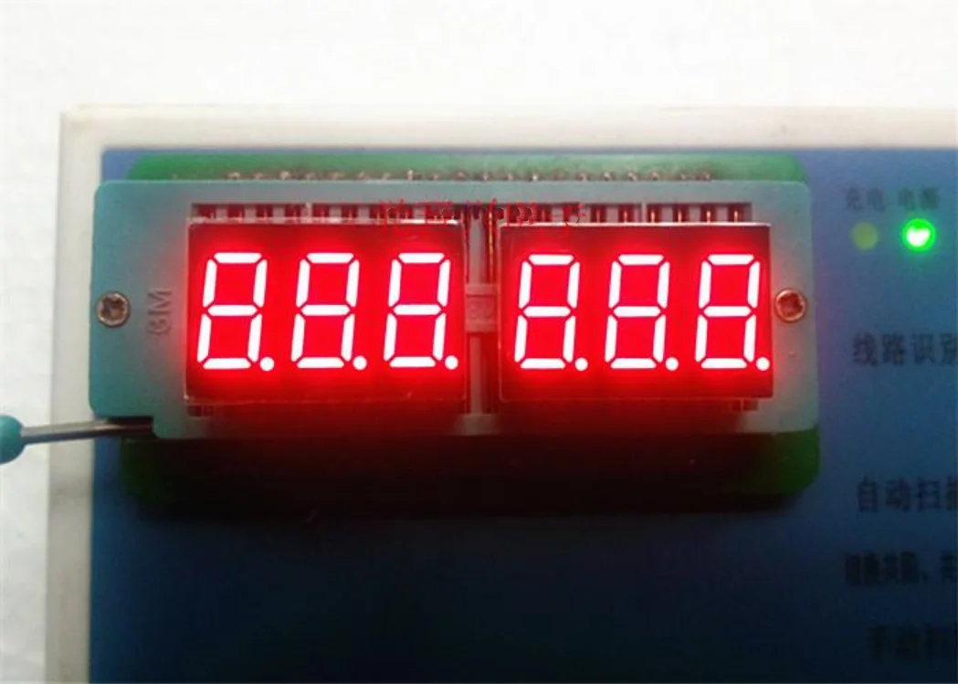 5 шт., сегментная цифровая трубка, общий катод, красная 3-битная цифровая трубка, 0,36 дюйма, 11 игл, красный светодиодный дисплей 3631AS
5 шт., сегментная цифровая трубка, общий катод, красная 3-битная цифровая трубка, 0,36 дюйма, 11 игл, красный светодиодный дисплей 3631AS