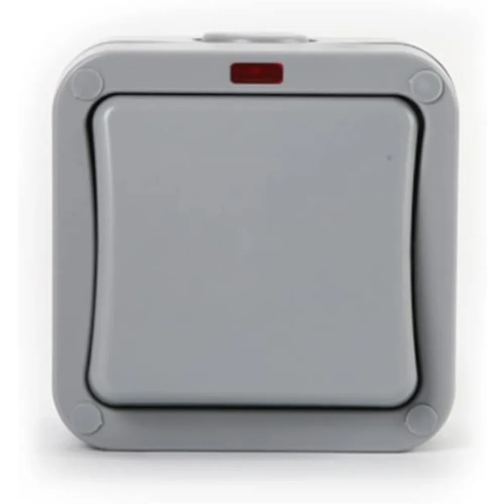 Чехол для выключателя наружного освещения, 1 группа, силиконовое уплотнительное кольцо, IP65, водонепроницаемая, защищенная от атмосферных воздействий, розетка для настенного выключателя для сада и двора
Чехол для выключателя наружного освещения, 1 группа, силиконовое уплотнительное кольцо, IP65, водонепроницаемая, защищенная от атмосферных воздействий, розетка для настенного выключателя для сада и двора