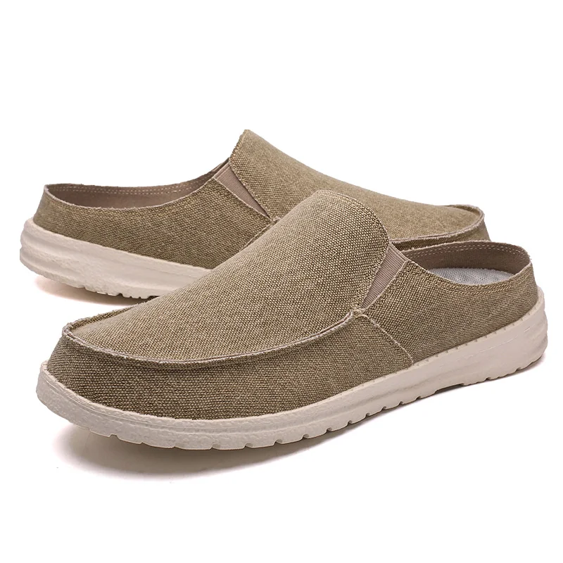Spring and Autumn Casual Sports Shoes Men's Shoes Outdoor Walking Comfortable Canvas Slippers Baotou Slippers Minimalist Walking
Spring and Autumn Casual Sports Shoes Men's Shoes Outdoor Walking Comfortable Canvas Slippers Baotou Slippers Minimalist Walking
