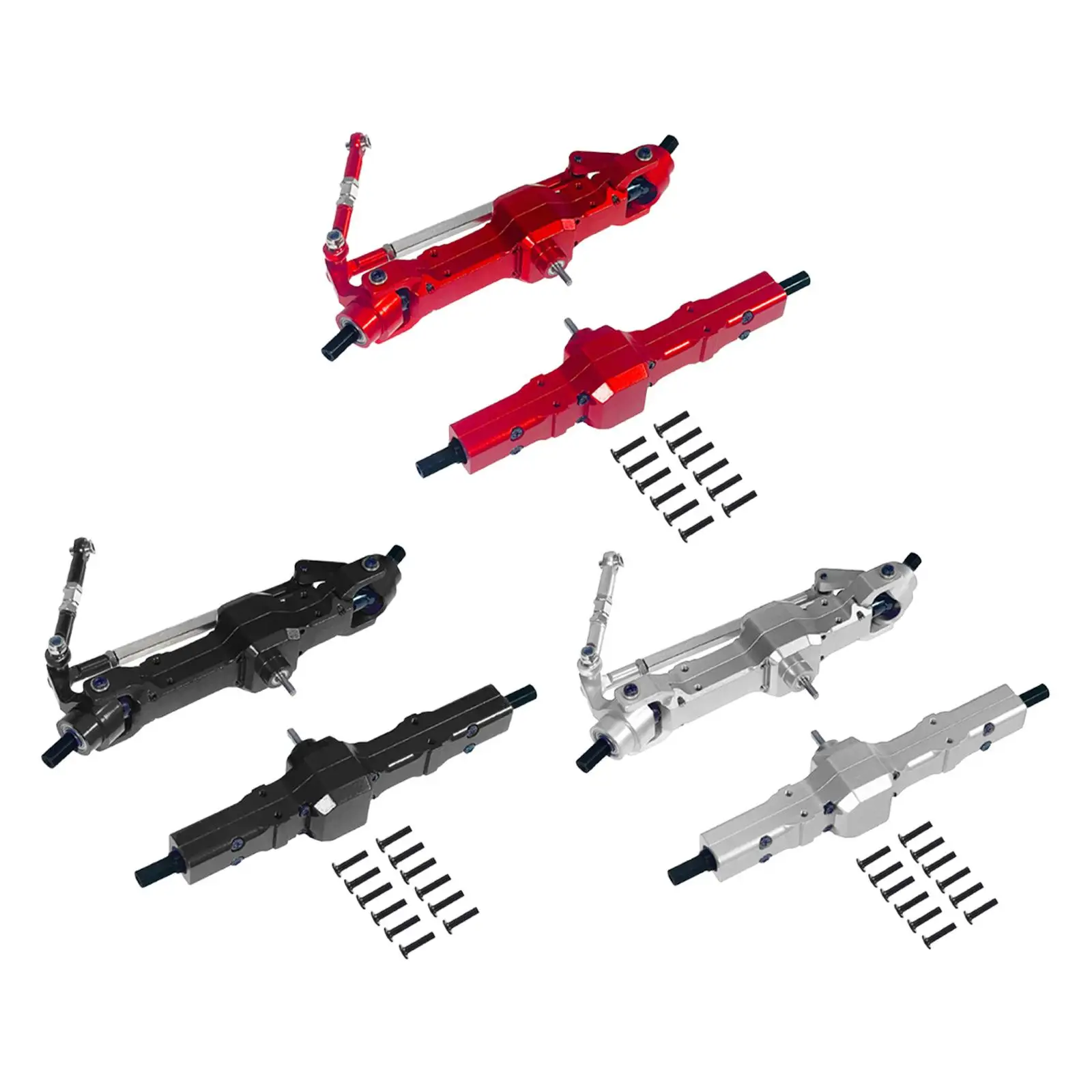 1:16 RC Car Front and Rear Axle Set Modification Sturdy Easy Installation Directly Replace Parts for WPL B14 C24 B24 Model Cars
1:16 RC Car Front and Rear Axle Set Modification Sturdy Easy Installation Directly Replace Parts for WPL B14 C24 B24 Model Cars