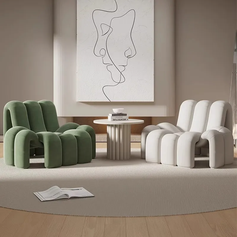 Modern simple sofa living room balcony coffee table sofa chair with backrest leisure chair single sofa chair
Modern simple sofa living room balcony coffee table sofa chair with backrest leisure chair single sofa chair