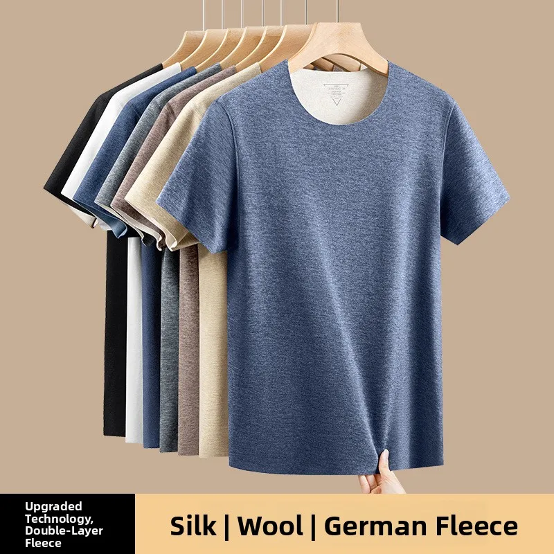 Мужское термобелье из шерсти и шелка, утепленное, с круглым вырезом, из полиэфирного волокна, молодежное, модное
Мужское термобелье из шерсти и шелка, утепленное, с круглым вырезом, из полиэфирного волокна, молодежное, модное