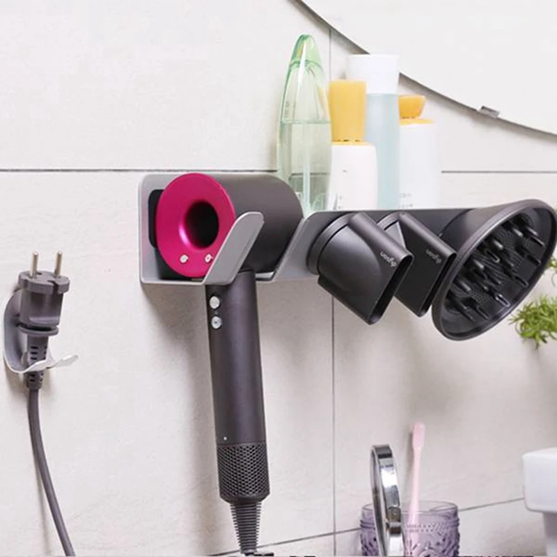Держатель для фена Dyson Supersonic, органайзер для хранения в ванной комнате, полка для настенного крепления, аксессуары для ванной комнаты
Держатель для фена Dyson Supersonic, органайзер для хранения в ванной комнате, полка для настенного крепления, аксессуары для ванной комнаты