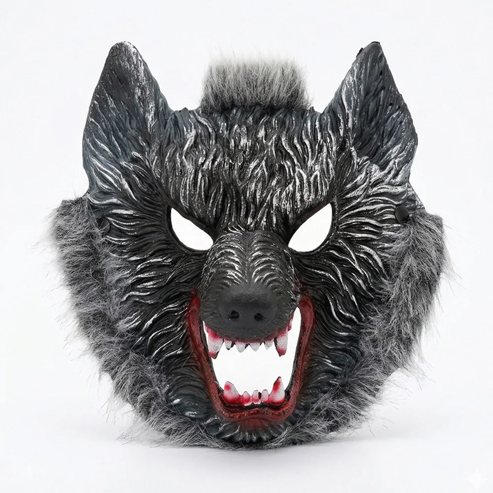 Horror Animal Werewolf Mask Cosplay Furry Half Face Wolf Pu Masks Halloween Carnival Dress Up Party Costume Props Gifts
Horror Animal Werewolf Mask Cosplay Furry Half Face Wolf Pu Masks Halloween Carnival Dress Up Party Costume Props Gifts