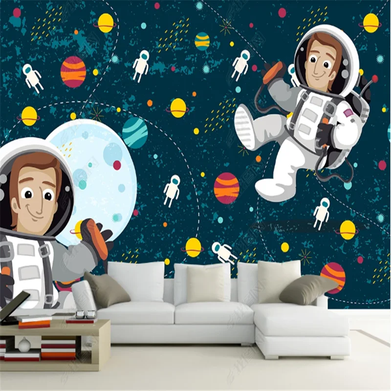 Nordic Mural Wallpaper For Children's room Space Walk Indoor kid's Room Background Wall Papers Home Decor papel de parede 3d
Nordic Mural Wallpaper For Children's room Space Walk Indoor kid's Room Background Wall Papers Home Decor papel de parede 3d